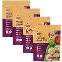 Organic Tattva Masala Rava Idli Instant Mix 200g, Ready in 4 Steps, 4 Pack