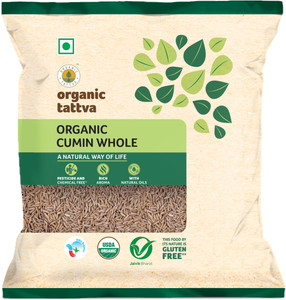 Organic Tattva Organic Cumin Jeera Whole Seeds