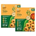 Organic Tattva,Organic Vada Ready Mix 400 Gram | Rich in Protein and Dietary Fibre | NO Cholesterol and NO Trans-Fat | with Benefits of Rock Salt and Sunflower Oil | Ready in 4 Easy Steps