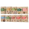 Wisdom Roots Gluten Free Pack of 10 | Millet Flours, Rava, Idli & Dosa Mix, Pancake Mix & Flakes | 100% Natural, Residue Free & Stone Ground