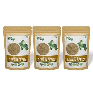 organic zing ajwain seeds  100 adulterant free and without preservatives  natural and chemical free ajwain seeds  naturally grown  product of india - 115 gpack of 3