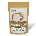 Organic Zing Brown Rice Flour – 454g | Gluten-Free Rice Flour for Baking, Cooking &amp; Tortillas | High-Protein, Vegan, Preservative-Free