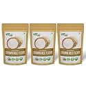 Organic Zing Organic Brown Rice Flour | Rice Flour for Baking | High in Protein | Rice Flour Tortillas - Vegan | Preservative Free | Resealable Pack - 680g (Pack of 3)