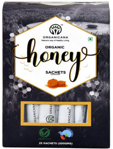 Organicana Honey Raw Sachet Pack of 25Pcs