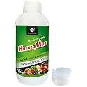 OrganicDews Humic Acid Fertilizer Based Bio Stimulant Concentrate for Plants 1 litre with Measuring Cup 25 ml - Plant Growth Enhancer, Soil Conditioner for Indoor and Outdoor Plants 1 litre