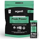Organifi Peak Power, Pre Workout Powder to Support Hydration, with Lion's Mane and Guayusa