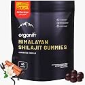 Organifi Shilajit Gummies - Himalayan Shilajit for Men and Women with PrimaVie Shilajit, 40-Plus Trace Minerals, and More - Hormone Balancer, Boosts Cellular Energy, Beats Fatigue, and More, 60 Count