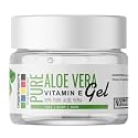 Organix Mantra Aloe Vera Gel with Vitamin E - Nourishing, Hydrating &amp; Soothing for Skin | Deep Moisturization | Improve Scalp &amp; Hair Vitality - 15ML