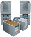 Organo Craft Non-Woven Shirt Stacker Foldable & Stackable Wardrobe Cloth Organizer 6 Piece Storage Box
