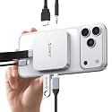 ORICO 10Gbps Magnetic M.2 Docking Station, 6-in-1 USB C HUB &amp; M.2 2230 NVMe Enclosure with HDMI 4K@60Hz, USB-A&amp;C 3.2, 100W PD, AUX, USBC Dock for iPhone 17/16/15 Pro/Pro Max