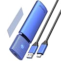 ORICO Aluminum M.2 SATA SSD Enclosure , Tool-Free 5Gbps USB C Adapter, USB 3.2 M.2 SATA Reader, External SSD Case for 4TB 2230/2242 /2260/2280 SATA-Based B-Key/B+M-Key SSDs(Not for NVMe)-PWM2-BL