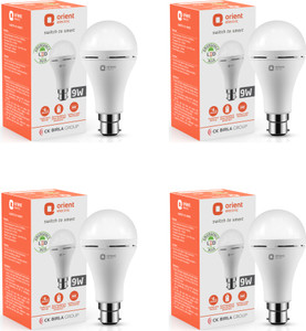 orient electric emergency bulb 9w pack of 4 4 hrs bulb emergency light