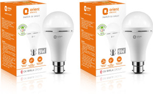 orient electric emergency lamp 9w - pk2 2 hrs bulb emergency light