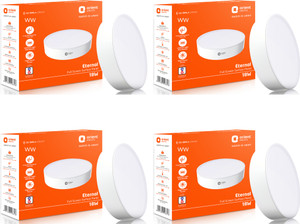 orient electric full screen surface panel 18w - warm white pack of 4 surface ceiling light ceiling lamp