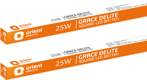 orient electric grace delite ultra slim 25w batten highly efficient  surge protection 25 w 110 cm tube light