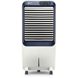 orient electric knight 70l desert air cooler with densenest honeycomb pads ice chamber dust filter amp high air delivery  desert cooler for home grey