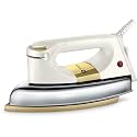 Orient Electric Metal Kratos Heavy Dry Iron (1000Watt, Ivory)