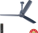 Orient Electric Proton BLDC| LED Speed Indicator Lights |BEE 5 Star Rated| Superior Air Delivery with 3 Year Warranty BLDC Motor with Remote 1200 mm Ceiling Fan (5 Star | Steel Blue | Pack of 1)