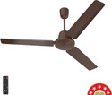 Orient Electric Ujala Swift with 3 Year Warranty BLDC Motor with Remote, Energy Saving, High Air Delivery, Ultra High Speed 1200 mm Ceiling Fan (5 Star | Clay Brown | Pack of 1)