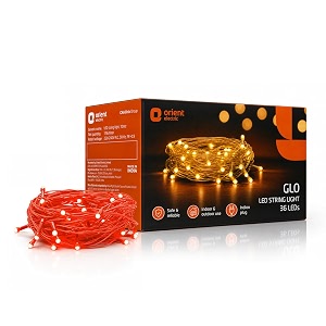 Orient Glo LED 10 m 36 LEDs String Light for Home Decoration | Indoor and Outdoor use | Direct Plug-in | Red, Pack of 1