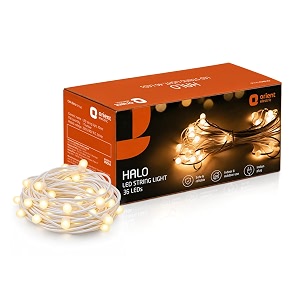 Orient Halo LED 10 m 36 LEDs String Light for Home Decoration | Bigger LEDs | Indoor and Outdoor use | Direct Plug-in | Warm White, Pack of 1