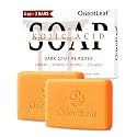 ORIENTLEAF Kojic Acid and Turmeric Soap for Dark Spots Remover, Brightening, Hyperpigmentation for Face, 4oz x 2 BARS