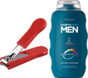 Oriflame Sweden North for Men Unlimited Hair,Body&Face Wash 250ml ( 33160 ) With Nail Cutter (2 Items in the set)