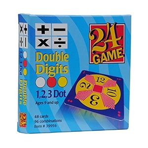 original 24 game cards double digits toy