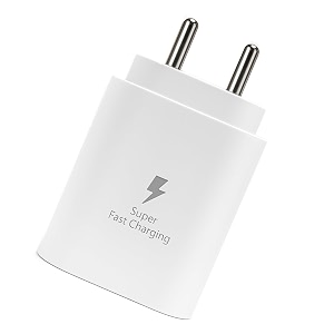 original 25w adapter compatible with samsung s10e white 25w-f54