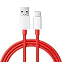 Original 30 Watt Fast Cable USB Type C Cable Compatible With Oneplus Charger Compatible With Oneplus 9|9 Pro 8|8 Pro|7 Pro|7T|7T Pro|7|6T|6|5T|5|3T|3|Nord N10 5G (Only Cable)