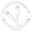 Original 30WType C to C Cellular Phones Charging Cable Compatible With Google Pixel 7, Google Pixel 7 Pro, Google Pixel 6, Google Pixel 6 Pro, Pixel 5, Pixel 4, Pixel 4 XL (White)