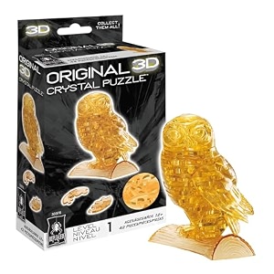 original 3d crystal puzzle - owl