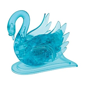 original 3d crystal puzzle - swan