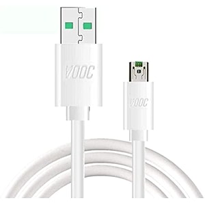 original 65w ultra fast micro usb cable compatible with oppo a17k a17 a16e a16k a35 a15s a15 a12s  a11k a12 a12e a31 only cable