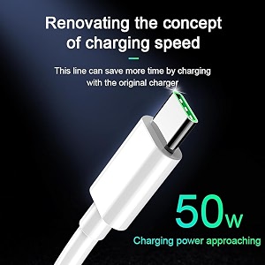 original 65w power charging cable compatible with oppo find n2 flipfind n2 reno 9 pro  reno 9 pro reno 9 a1 pro k10x reno 8 pro reno 8 usb type c cable