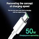 Original 65W Power Charging cable Compatible With Oppo Find N2 flip|Find N2 |Reno 9 Pro + |Reno 9 Pro |Reno 9 |A1 Pro |K10x |Reno 8 Pro |Reno 8| Usb type C Cable