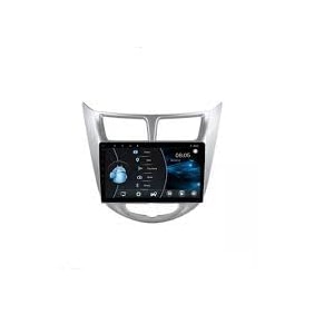 hyundai grand i10 2014-2017 original qled 9 zlink car android stereo  os 13  4gb32gb  display support car play amp android auto  incl ahd camera amp frame compatible with 1 year warranty