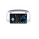 Hyundai Grand i10 2014-2017 Original QLED 9” Zlink Car Android Stereo | OS 13 | 4GB+32GB | Display Support Car Play &amp; Android Auto | incl. AHD Camera &amp; Frame Compatible with 1 Year Warranty