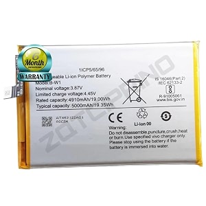 original b-w1 battery for vivo y02s y02 v2203 battery with 6 month warranty dig95