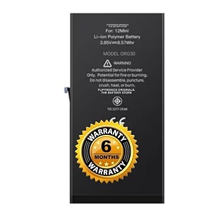 original battery for battery for iphone 12 mini battery with 6 month warranty for i-phone 12 mini
