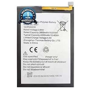 Original BL-39LT Battery for Tecno Spark 4