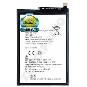 original bl-49gx battery for infinix hot 11s  note 10  note 7 x690  x657  x6812  zero x neo battery with 6 month warrantynn233