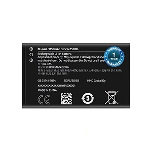 Original BL-4WL Battery for Nokia 230 220