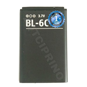 original bl-6c battery for nokia 31523155 battery with 1 year warrantyaa276