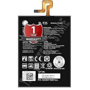 original bl-t35 battery for google pixel 2 xl ga00136-in  g011c lg battery with 1 year warranty  r000376
