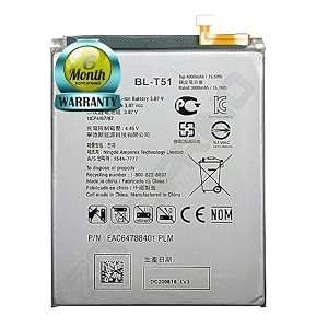 original bl-t51 battery for lg k42  k52  lmk420 lm-k420 lmk420h lm-k420h  battery with 6 month warranty i230