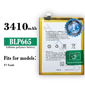 original blp665 battery for oppo f7 youth  cph1859  cph1861  battery with 1 year warranty  a164