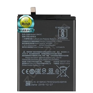 original bm3c battery for redmi 3070mah118wh 385v battery with 6 month warrantyc102