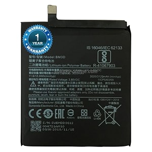 original bm3d battery for redmi 8 se - 3120mah battery with 1 year warrantyyhj19