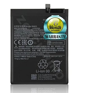 original bm53 battery for redmi 10t 5g 10t pro 5g m2007j3sy m2007j3sg battery with 6 month warrantyc18